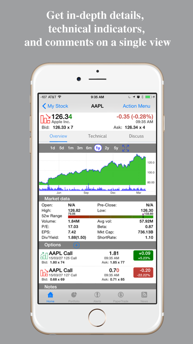 Stocks Tracker:Real-time stock screenshot 4