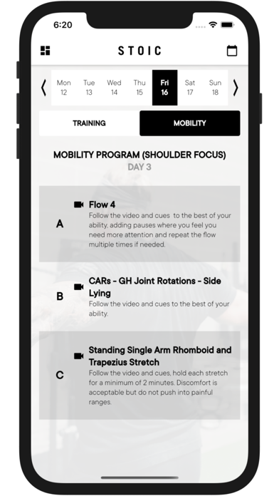 Stoic Conditioning screenshot 4