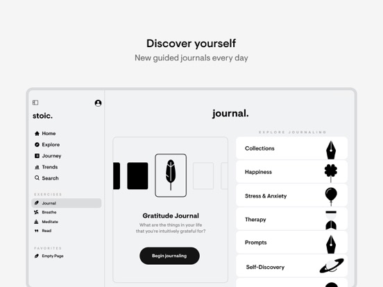 stoic. journal & mental health screenshot 7