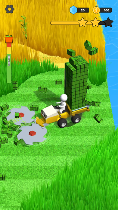 Stone Grass: Lawn Mower Game screenshot 2