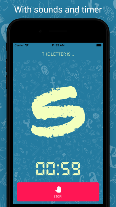 Stop! Random letter generator screenshot 2
