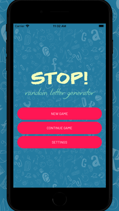 Stop! Random letter generator screenshot 3