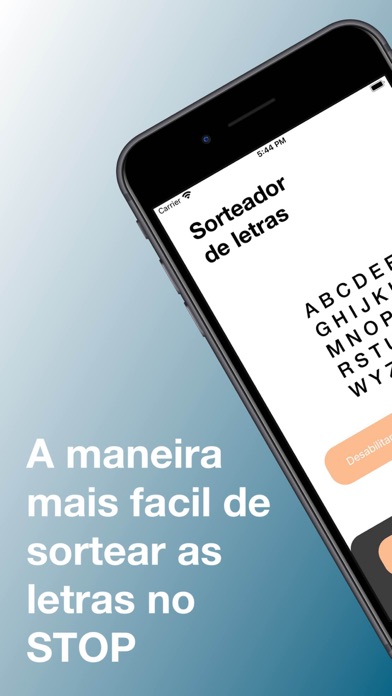 STOP ! - Sorteador de Letras screenshot 3