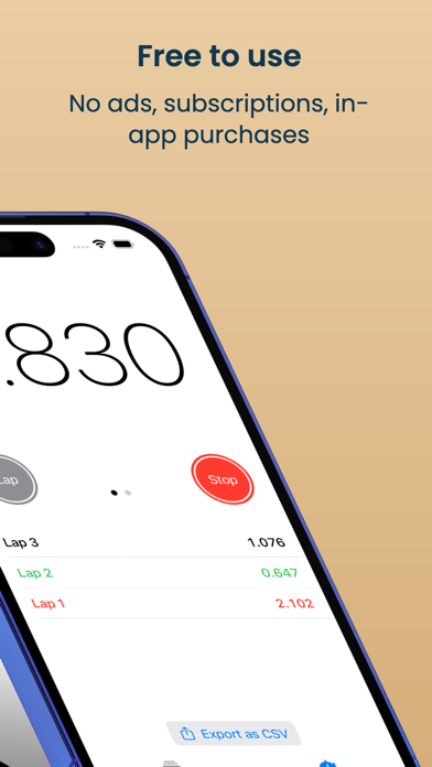 Stopwatch° screenshot 5