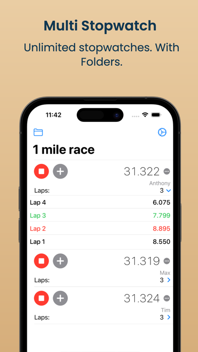 Stopwatch° screenshot 4