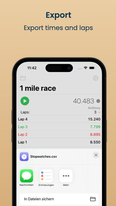 Stopwatch° screenshot 2