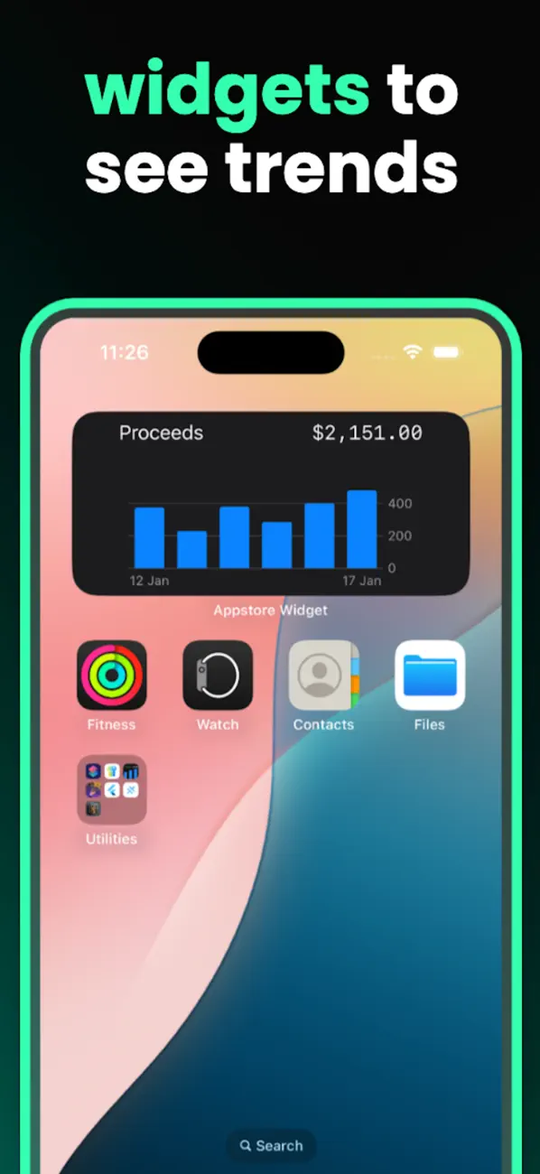 Store Analytics App & Widget screenshot 2