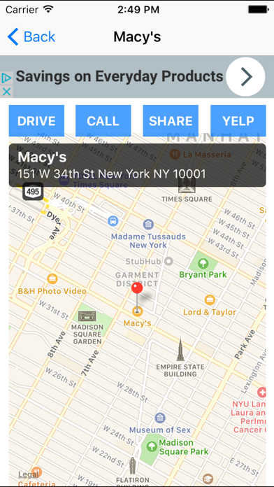 Store Finder: Find Nearby Food, Shopping & Grocery screenshot 1