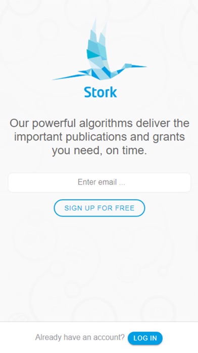 Stork for Researchers screenshot 3