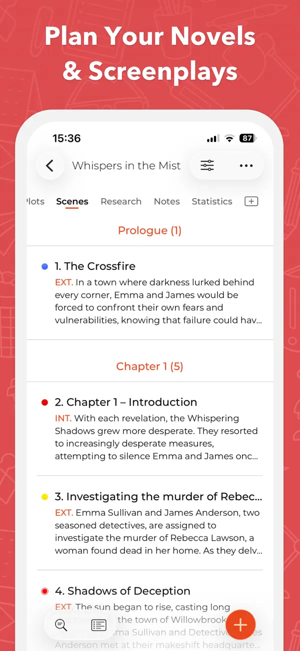 Story Planner for Writers screenshot 6