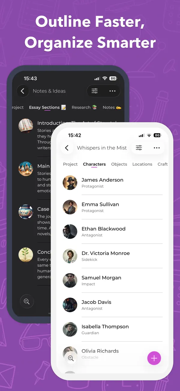 Story Planner for Writers screenshot 5