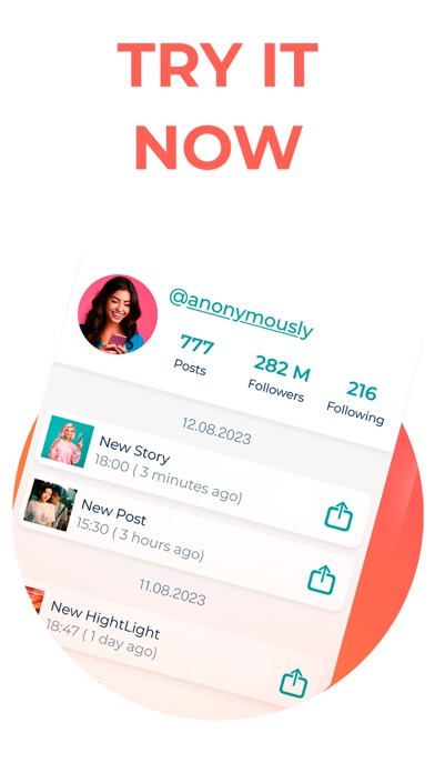 Story Viewer Anonymous SpyBOT screenshot 1