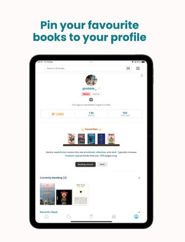 StoryGraph: Reading Tracker screenshot 2