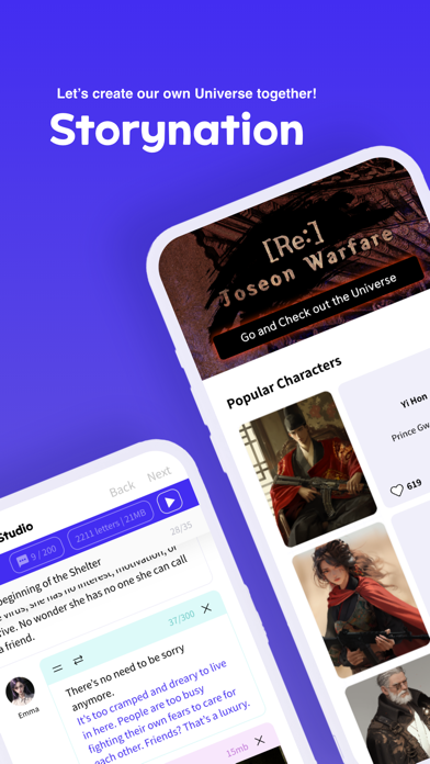 Storynation:Universe&Character screenshot 8