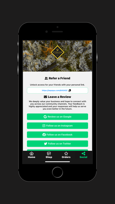 Strains Dispensary screenshot 1