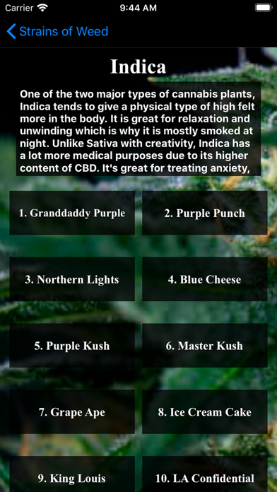 Strains of Weed screenshot 3