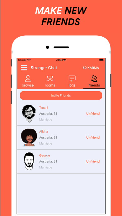 Stranger Chats screenshot 1