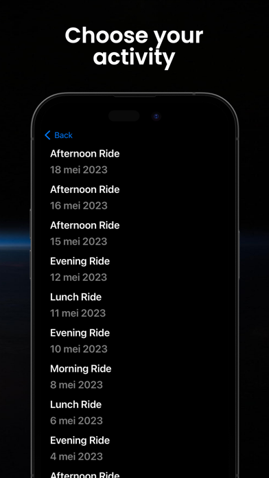 Strava to GPX screenshot 2