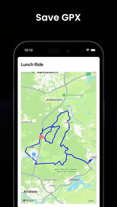 Strava to GPX screenshot 1