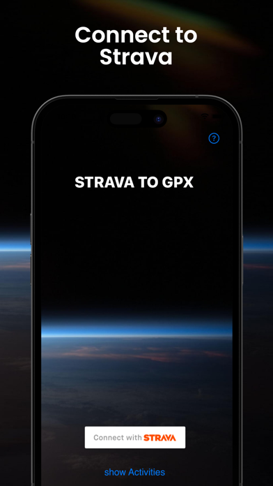 Strava to GPX screenshot 3