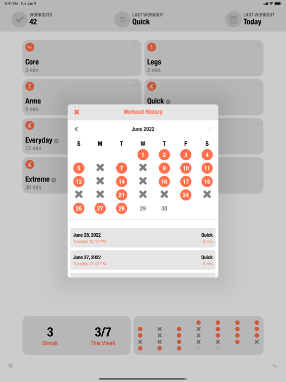 Streaks Workout screenshot 6