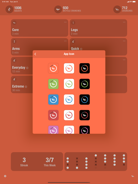 Streaks Workout screenshot 1