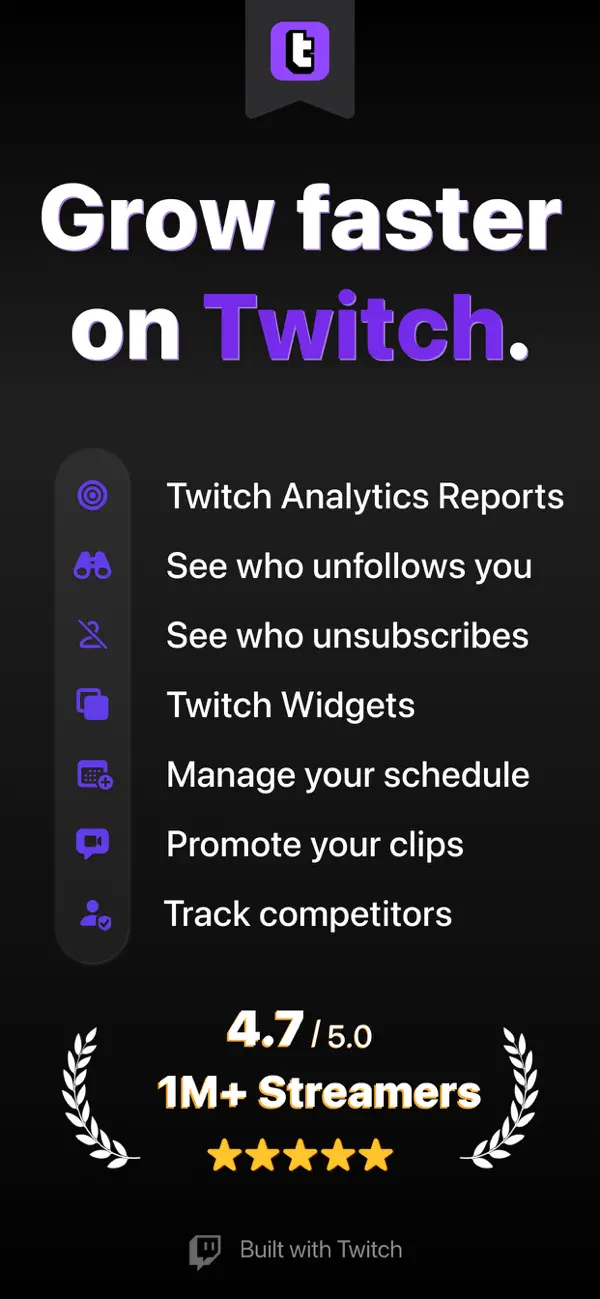 Stream Tracker for Twitch Live screenshot 6