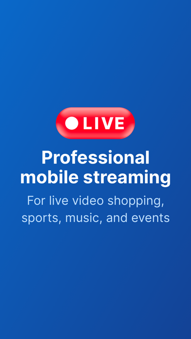 Streamify Broadcaster screenshot 1