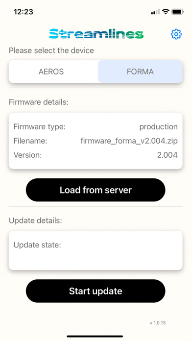 Streamlines Firmware Updater screenshot 2