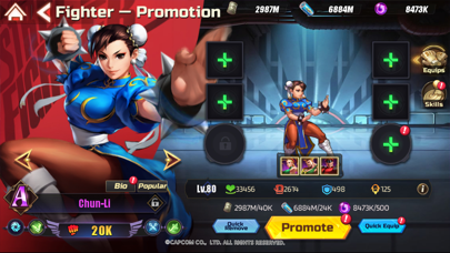 Street Fighter Duel - Idle RPG screenshot 1