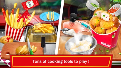 Street Fry Foods Cooking Games screenshot 1
