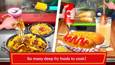 Street Fry Foods Cooking Games screenshot 2