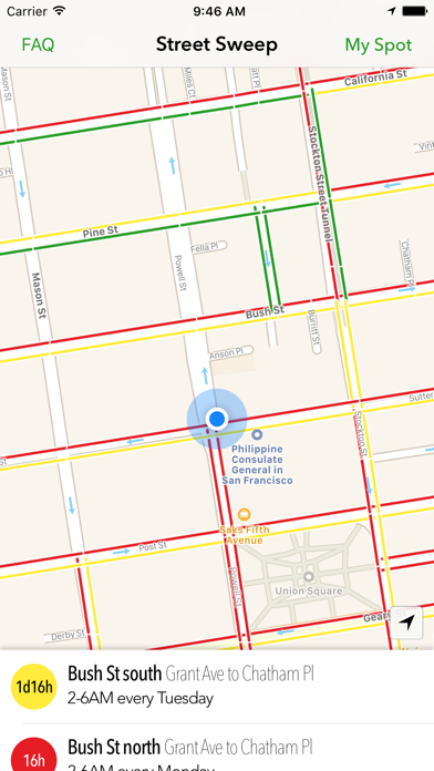 Street Sweep - San Francisco Street Parking screenshot 3
