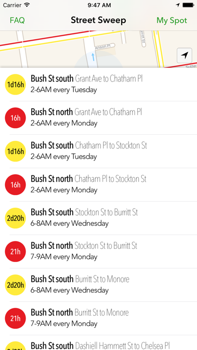 Street Sweep - San Francisco Street Parking screenshot 1