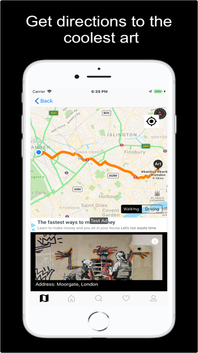 Streetshot - A Street Art Map screenshot 1