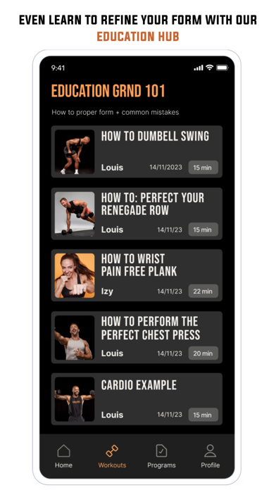Strength Training GRNDHOUSE screenshot 5