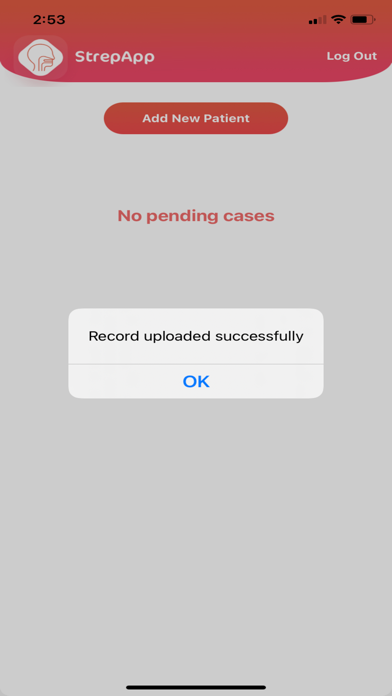 StrepApp screenshot 1