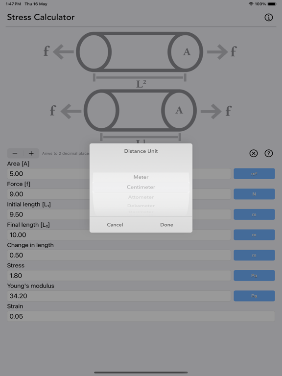 Stress Strain Calculator screenshot 9