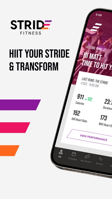 STRIDE Fitness screenshot 8