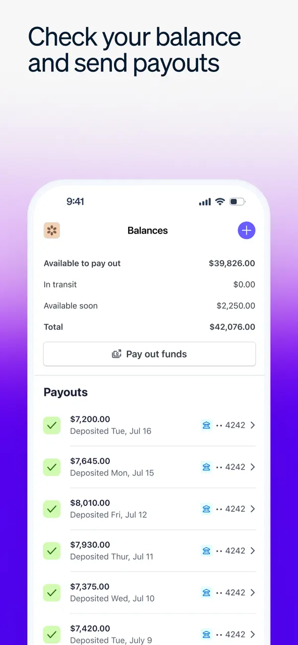 Stripe Dashboard screenshot 3