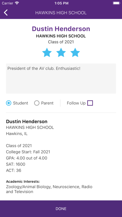 StriveScan - for College Reps screenshot 7