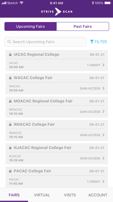 StriveScan - for College Reps screenshot 5