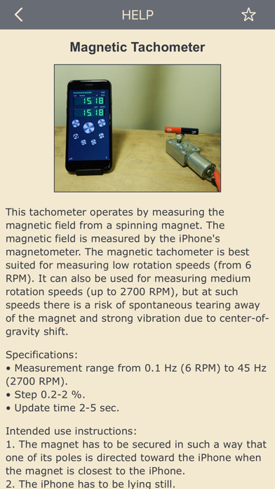 Strobe tachometer (RPM meter) screenshot 4