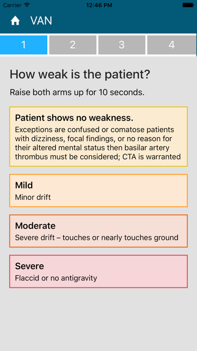 Stroke Scales For EMS screenshot 1