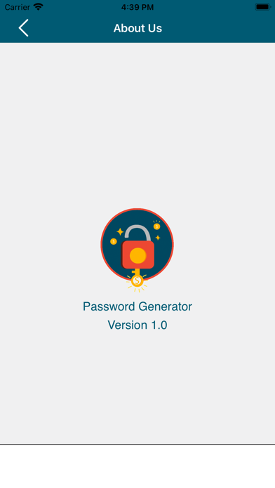 Strong Password Generator App screenshot 3