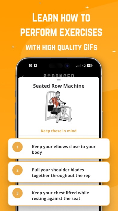 Stronger - Gym Workout Planner screenshot 2