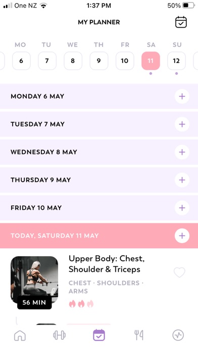 StrongHer - Workout For Women screenshot 1