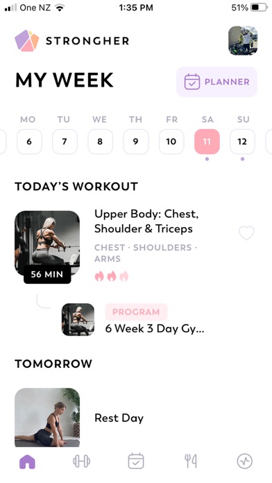 StrongHer - Workout For Women screenshot 5