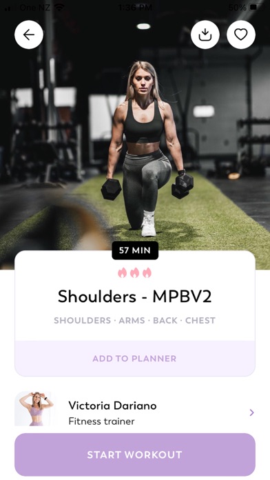 StrongHer - Workout For Women screenshot 2