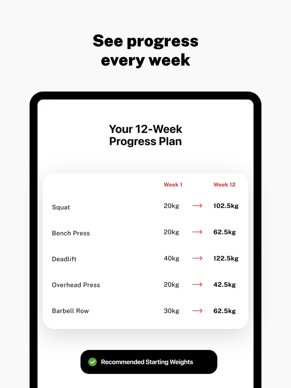 Stronglifts 5x5 Workout screenshot 6